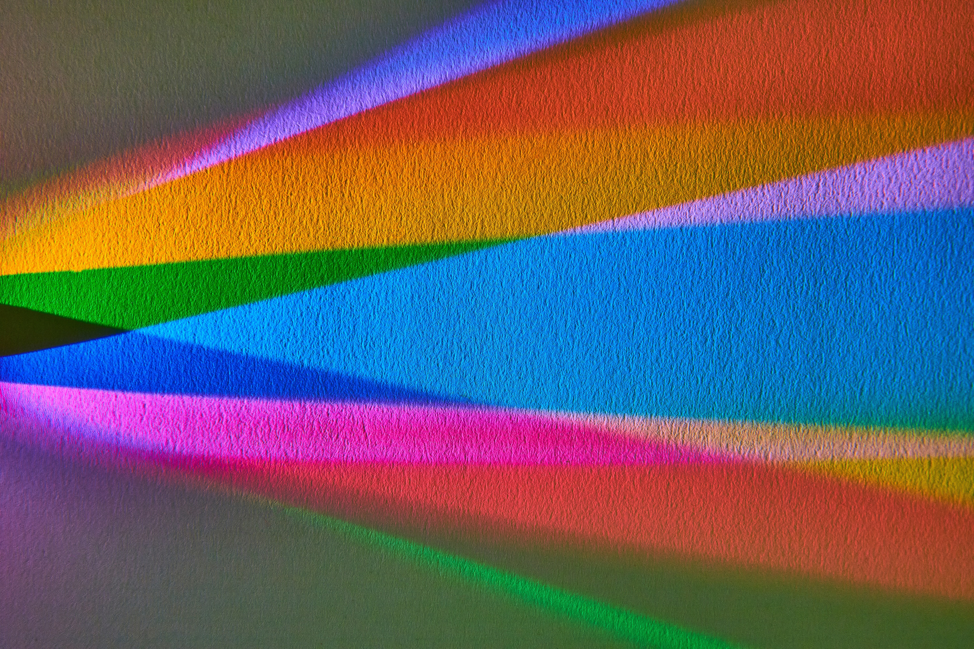 Bunte Regenbogenfarben